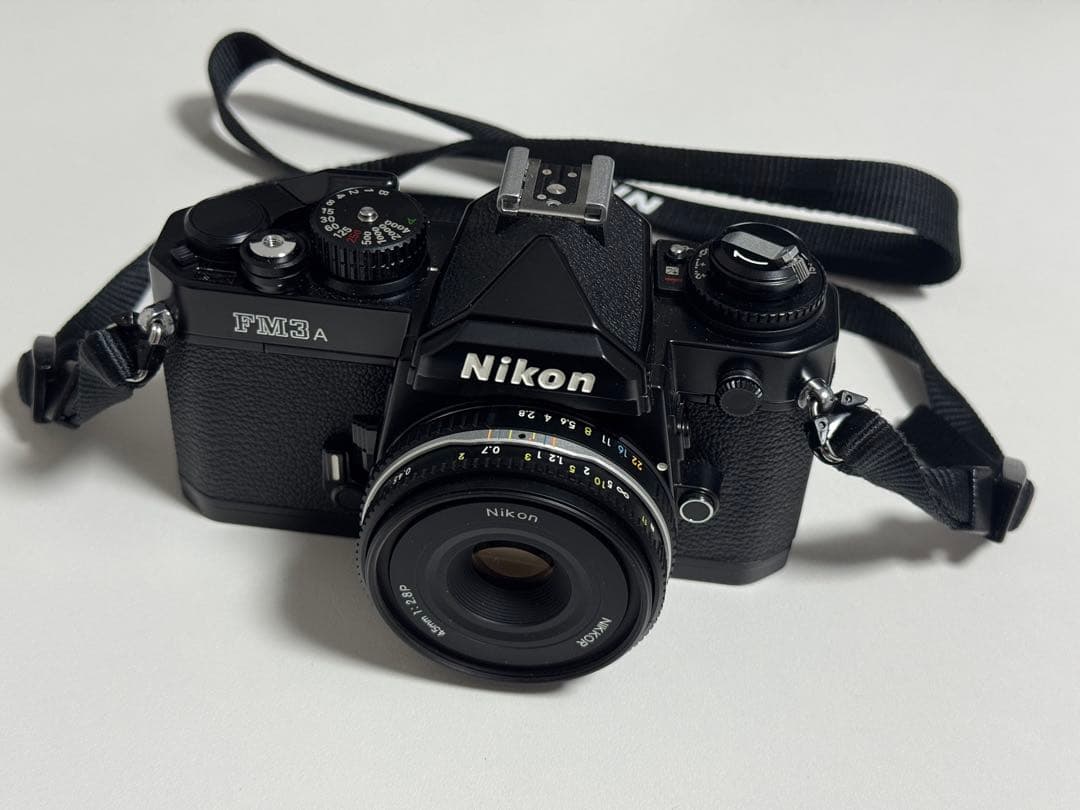 C*_様 Nikon FM3Aボディ+45mmレンズセット フィルムカメラ ブラ