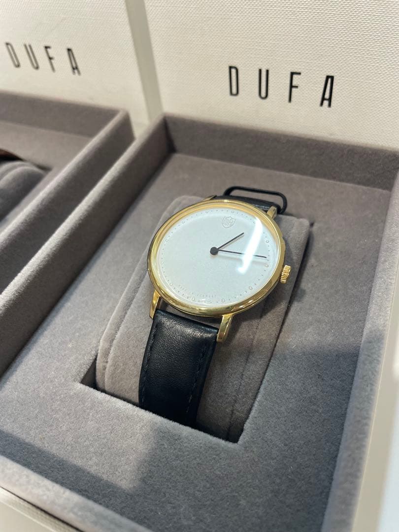 DUFA時計セット ブラック/ホワイト