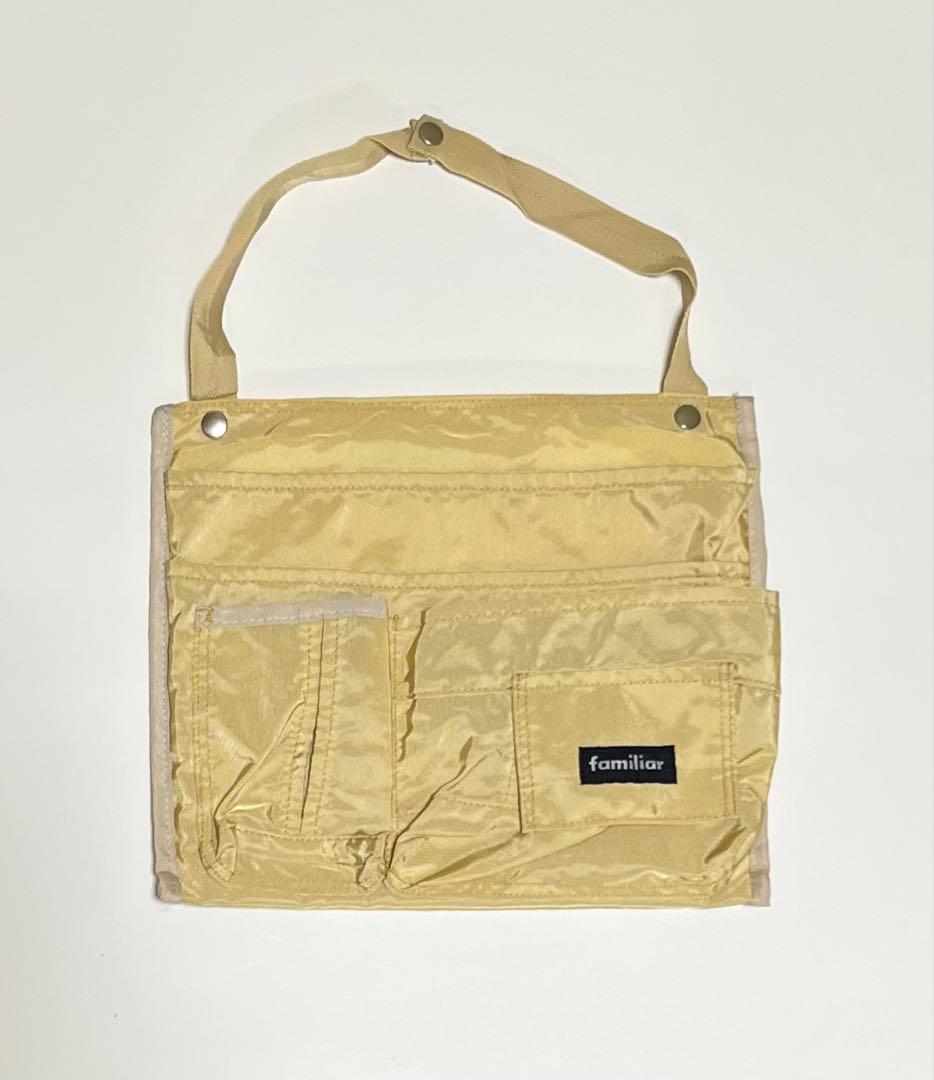 familiar マザーズバッグ、マグケース、哺乳瓶ケース　ネイビー