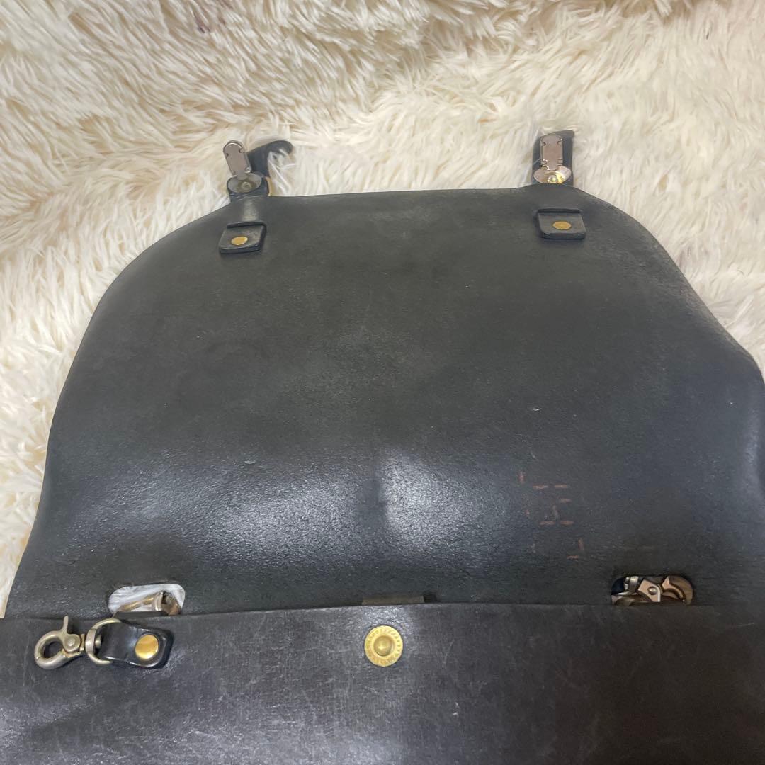 【希少】HERZ ヘルツ ナレッジバッグ　ビジネスバッグ　オールレザー