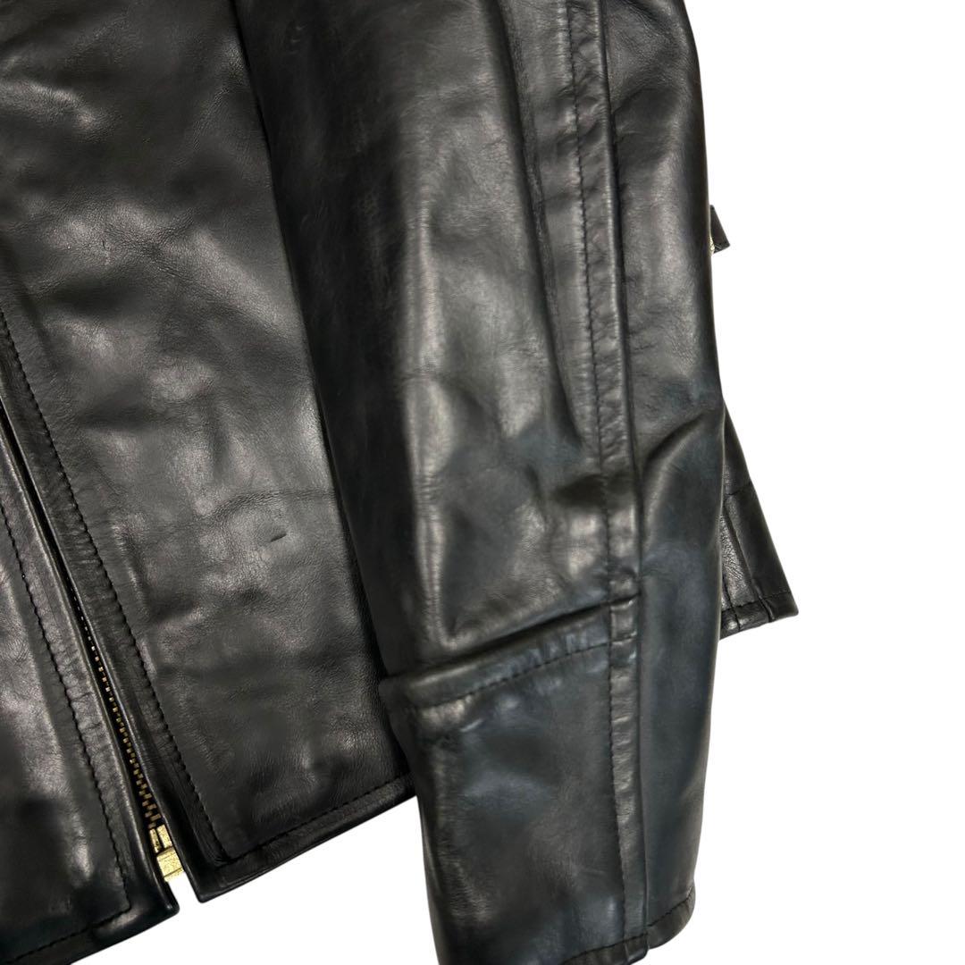 Indian インディアン シングルライダース レザー ステアハイド 38 韓国