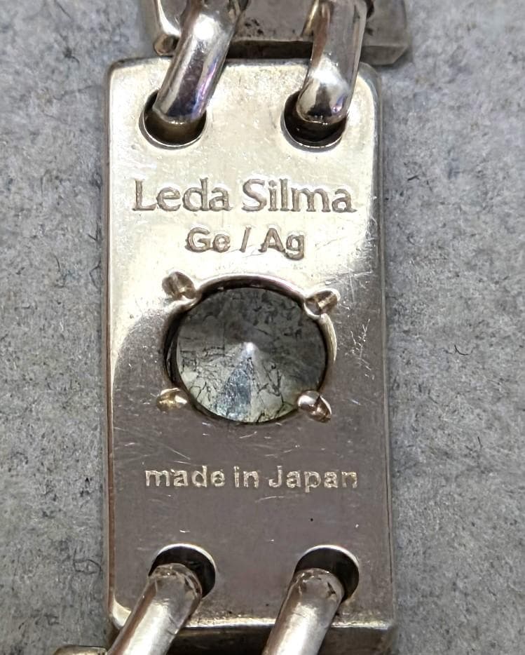 LedaSILMAレダシルマ　Ge/Ag刻印　ヴィヴァンブレスレット　43200