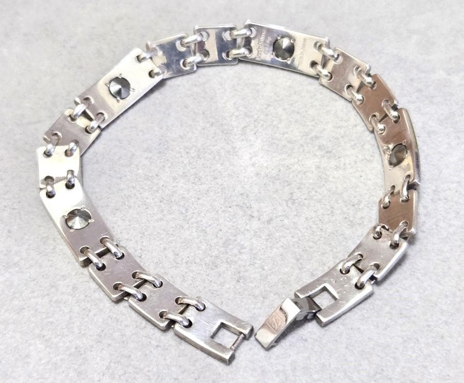 LedaSILMAレダシルマ　Ge/Ag刻印　ヴィヴァンブレスレット　43200