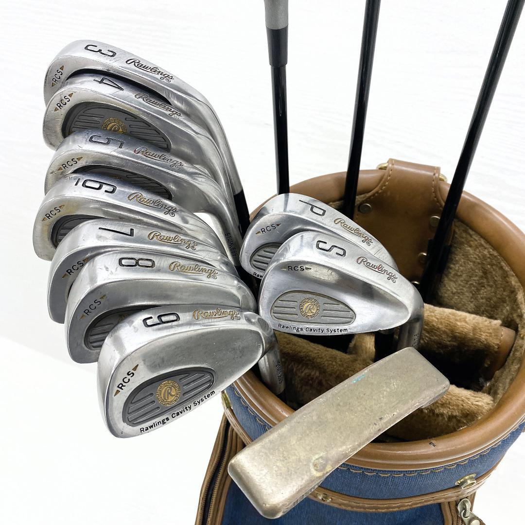 【格安‼】 ローリングス メンズ ゴルフクラブ 初心者セット 13本 R
