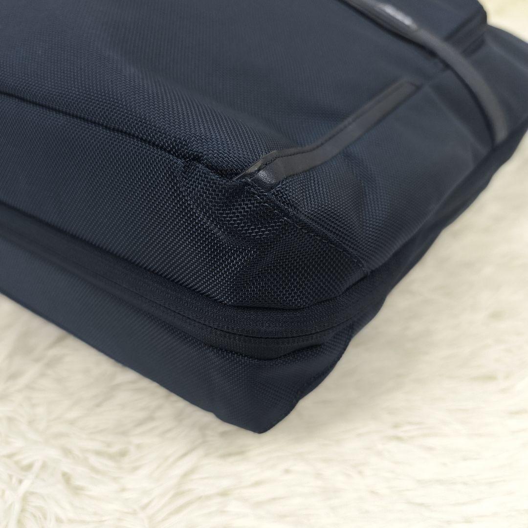 極美品✨ トゥミ シップス 別注 アルファ3 トートバッグ 1層 B4可 紺