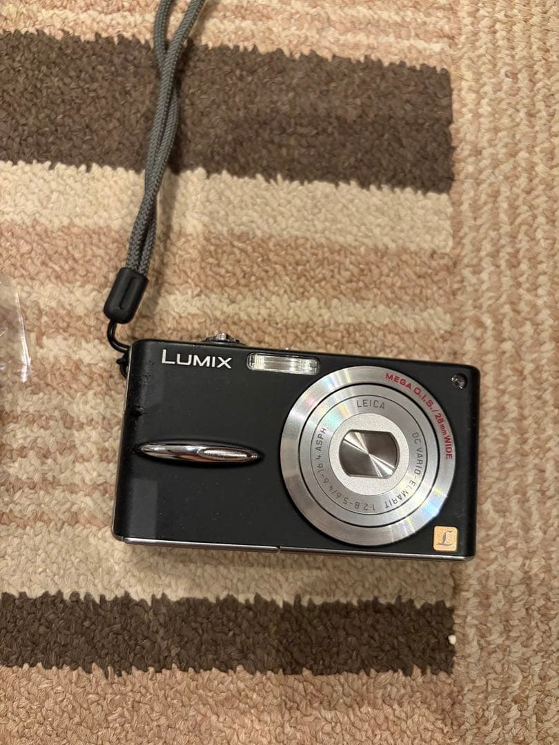 動作確認済Panasonic パナソニック LUMIX DMC-FX30ブラック