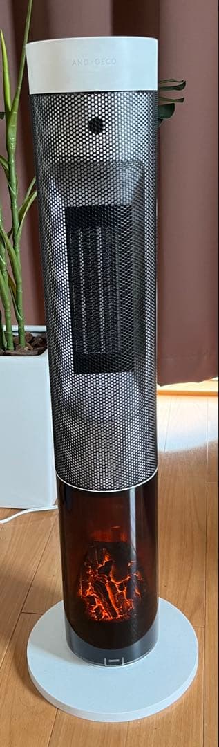 モダンデコ 暖炉型ファンヒーター