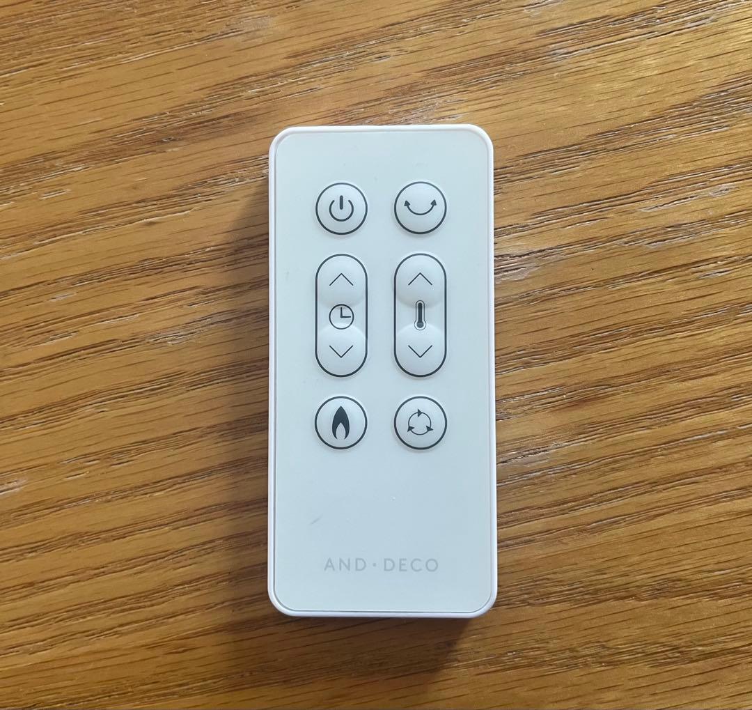 モダンデコ 暖炉型ファンヒーター