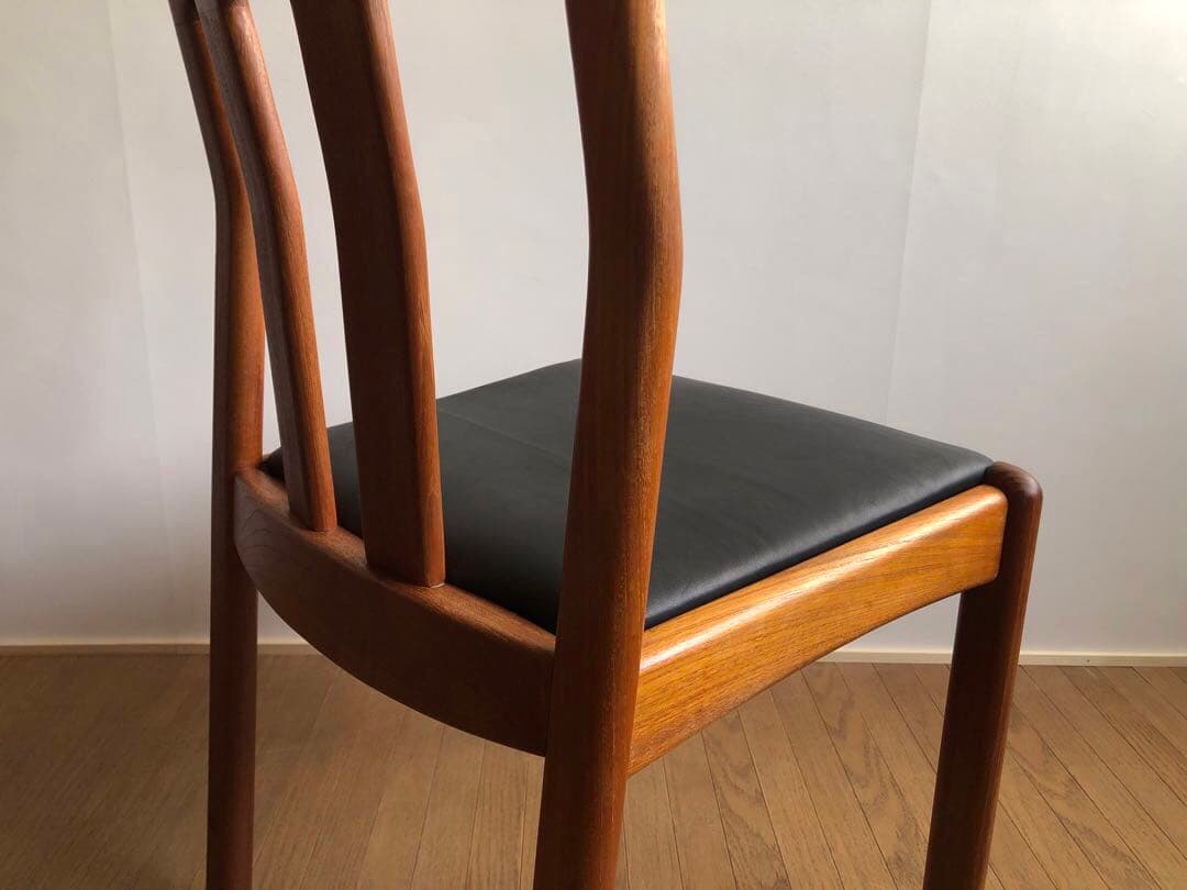 デンマーク dyrlund チーク無垢材チェア③ 北欧ヴィンテージ家具