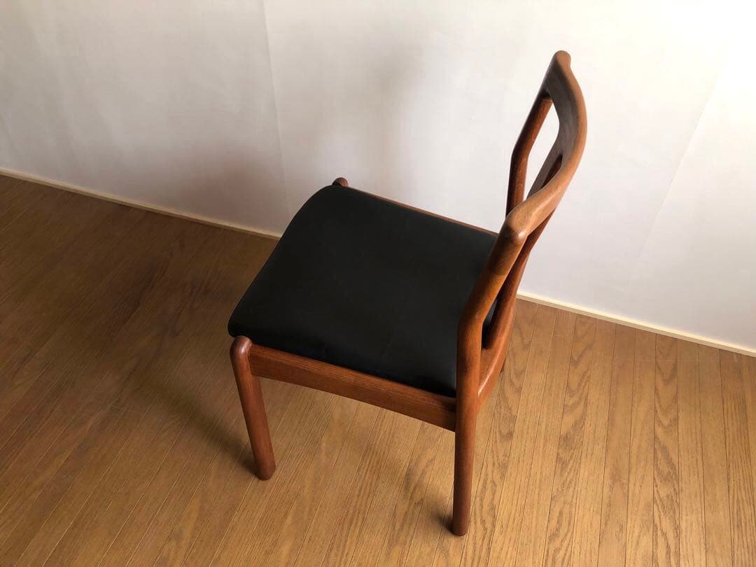 デンマーク dyrlund チーク無垢材チェア③ 北欧ヴィンテージ家具