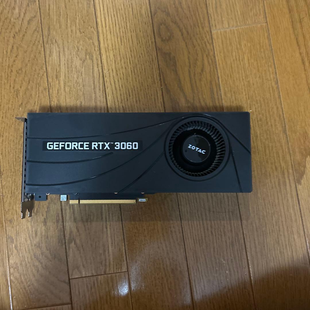 ZOTAC GeForce RTX 3060 12GB GDDR6 動作確認済み