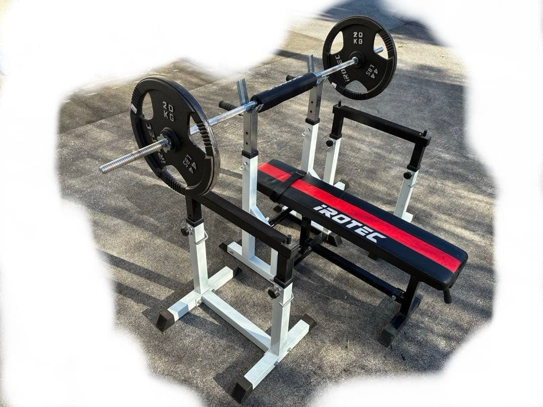 福岡県内引渡　iROTEC ベンチプレスセット