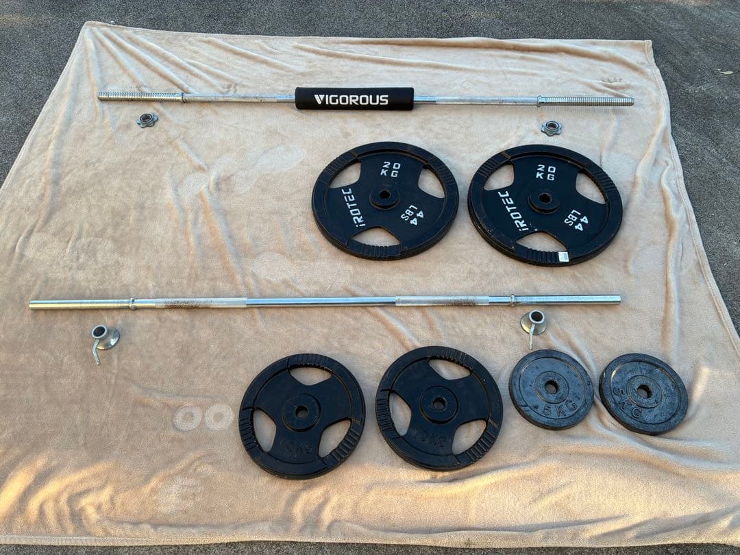 福岡県内引渡　iROTEC ベンチプレスセット