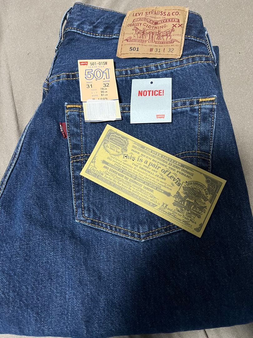 Levi's 501 2001年製米国産最終W31 L32