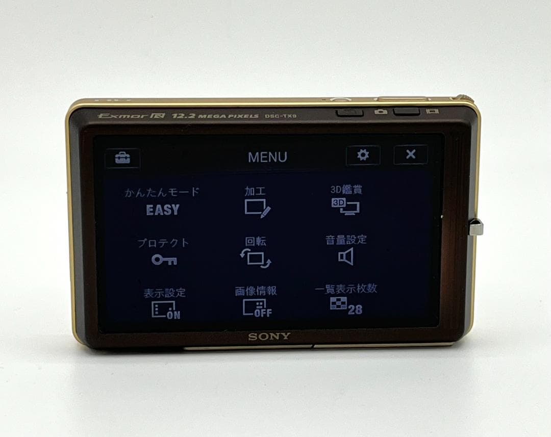 SONY Cyber-shot DSC-TX9 ゴールド コンデジ