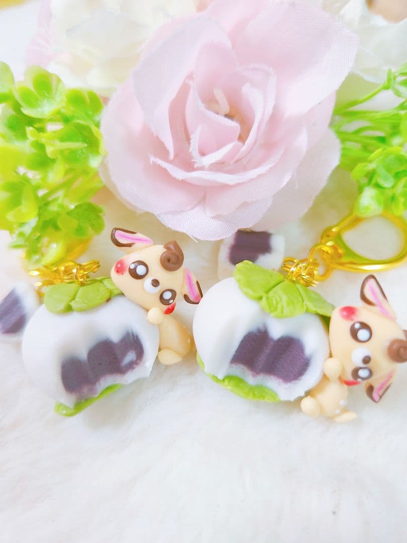 Summerソーダ　トラ　シャカシャカキーホルダー　フェイクスイーツ　チャーム