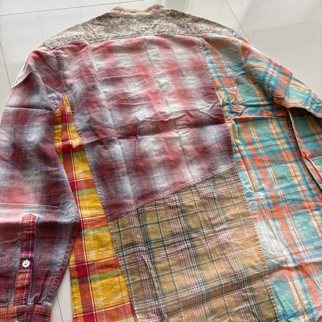 新品　KHOKI コッキ マドラスチェックシャツ