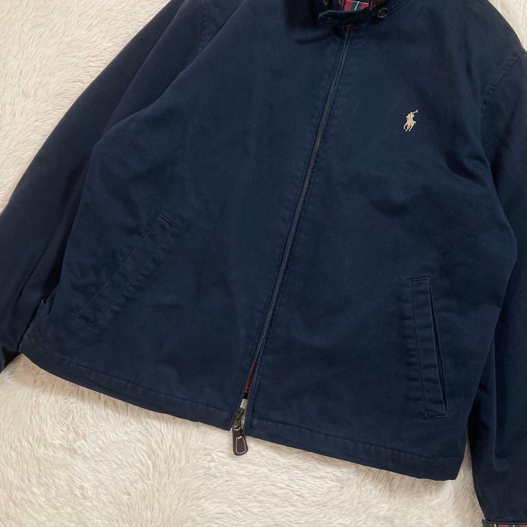 ポロラルフローレン ドリズラージャケット ジップアップ ポニーロゴ コットン