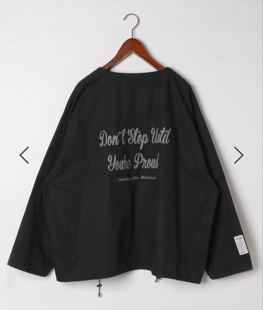 niko and ... ニコアンド Misayo ミリタリー ジャケット 黒