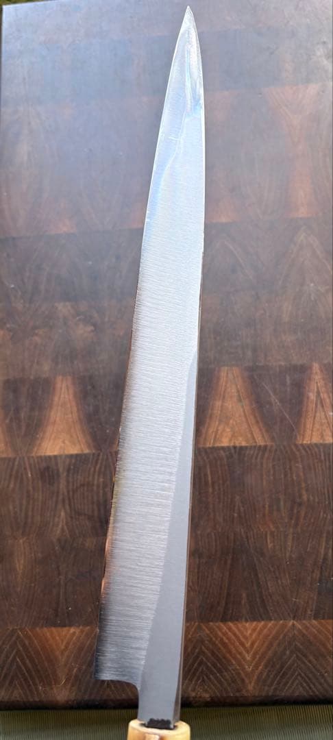 正本総本店　霞　柳刃　300mm 包丁　白鋼　和包丁　再生品