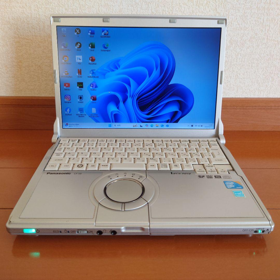 設定済✨️レッツノートCF-S9✨️Win11/i5/SSD/オフィス2024
