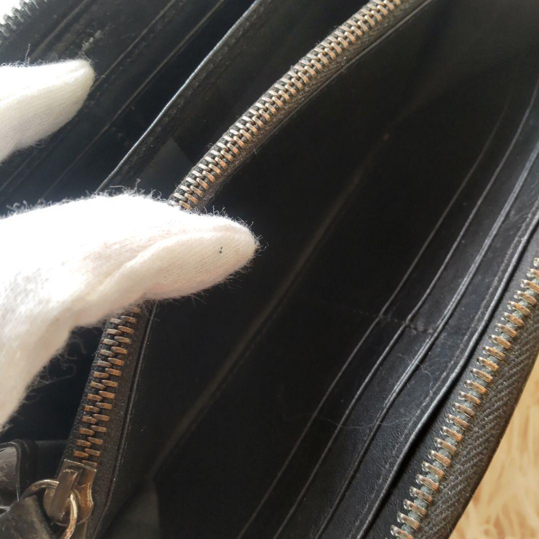 BURBERRY ✨ラウンドウォレット✨長財布✨ブラック✨ロゴ✨ノバチェック