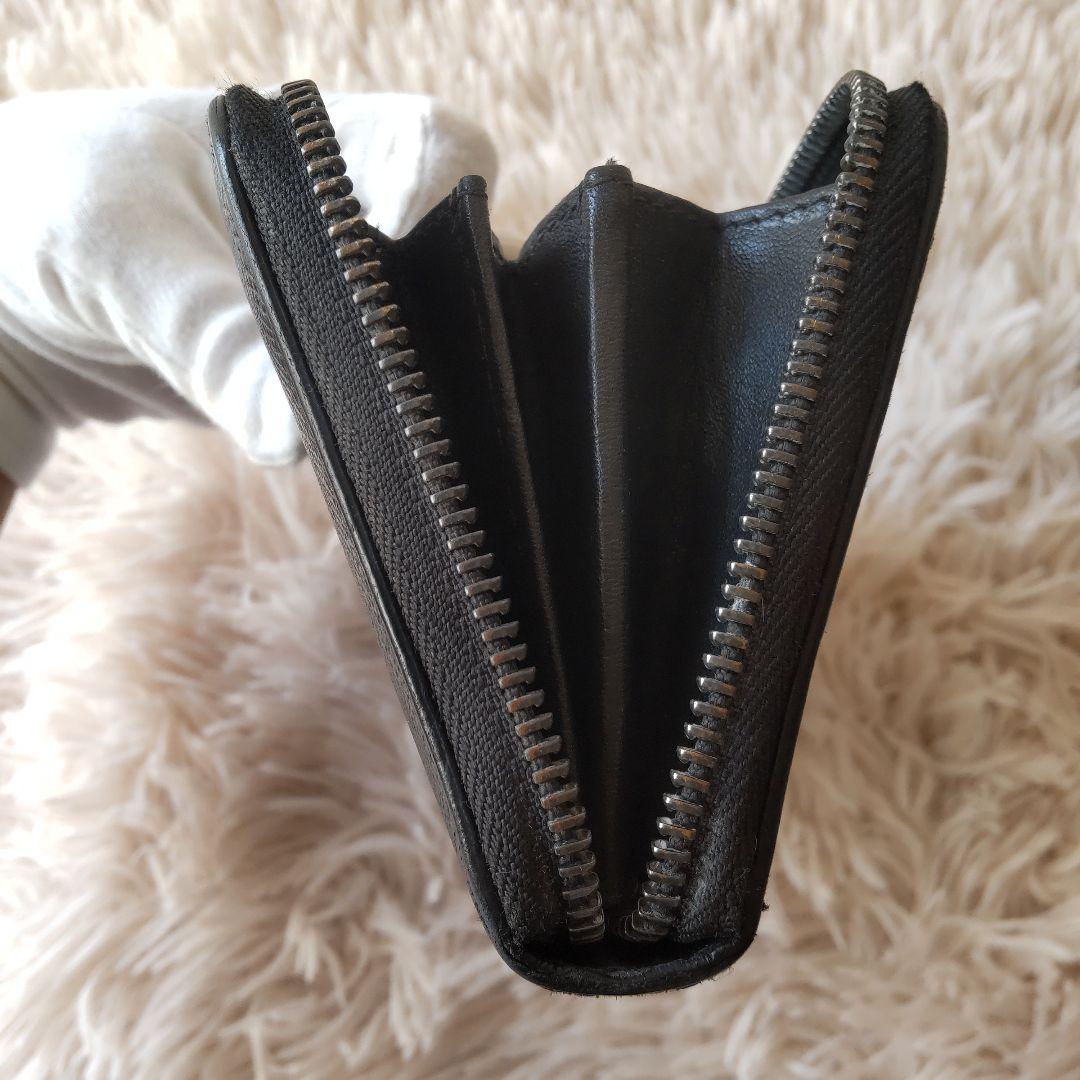 BURBERRY ✨ラウンドウォレット✨長財布✨ブラック✨ロゴ✨ノバチェック