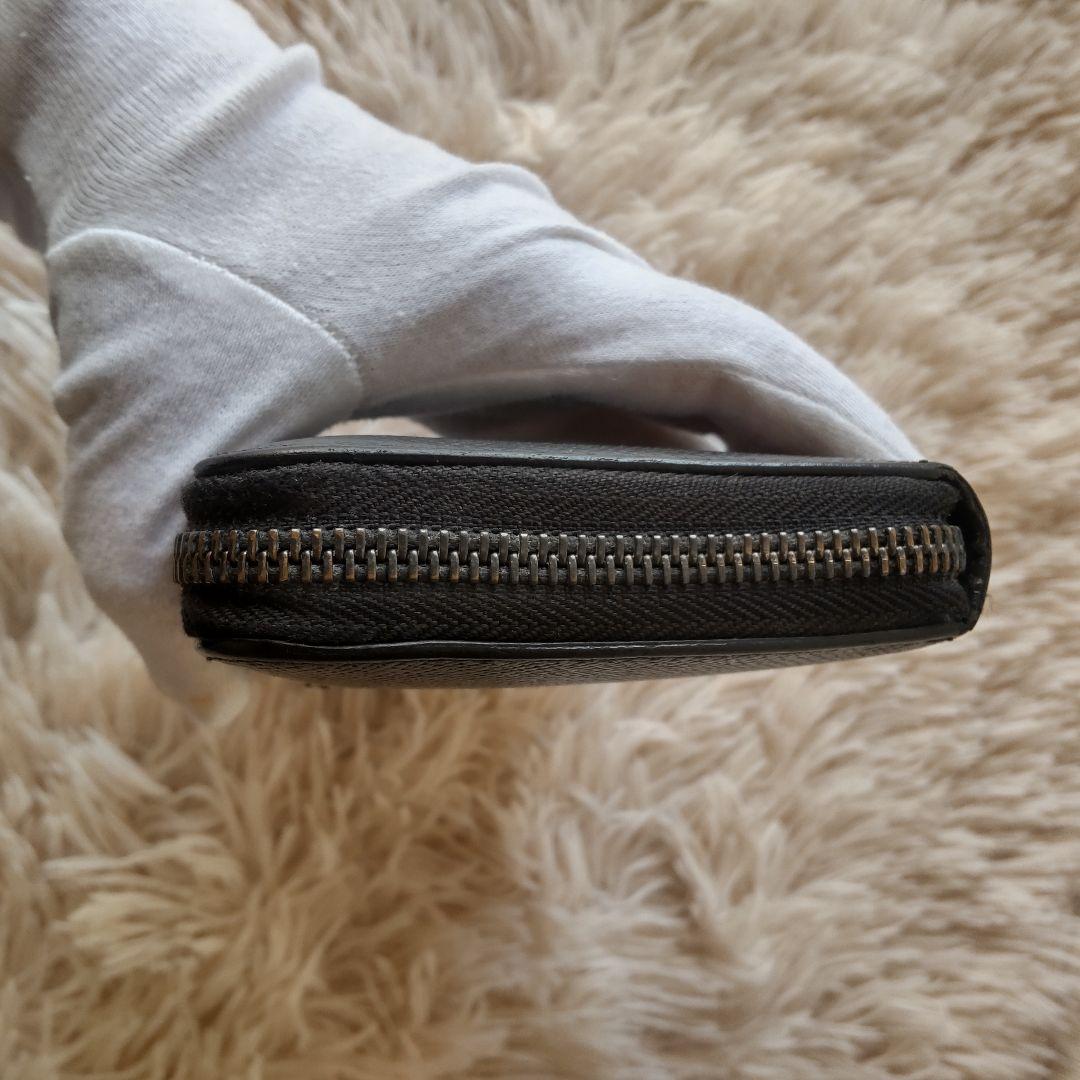 BURBERRY ✨ラウンドウォレット✨長財布✨ブラック✨ロゴ✨ノバチェック