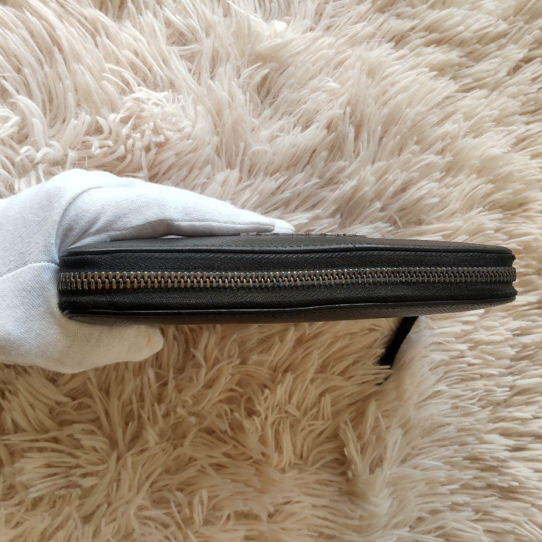 BURBERRY ✨ラウンドウォレット✨長財布✨ブラック✨ロゴ✨ノバチェック