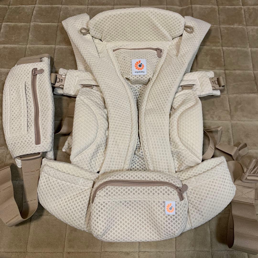 エルゴベビー　オムニデラックス　ナチュラルベージュ　新生児　赤ちゃん