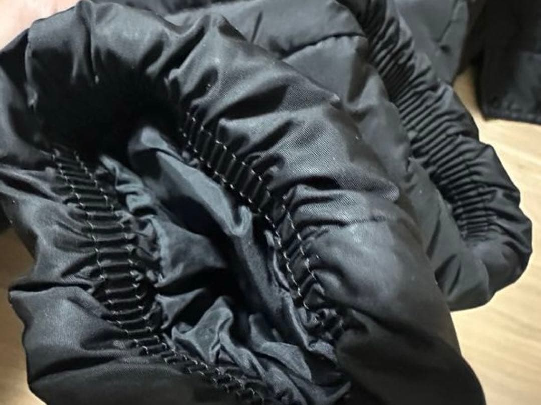 Moncler ロングダウンジャケット ブラック