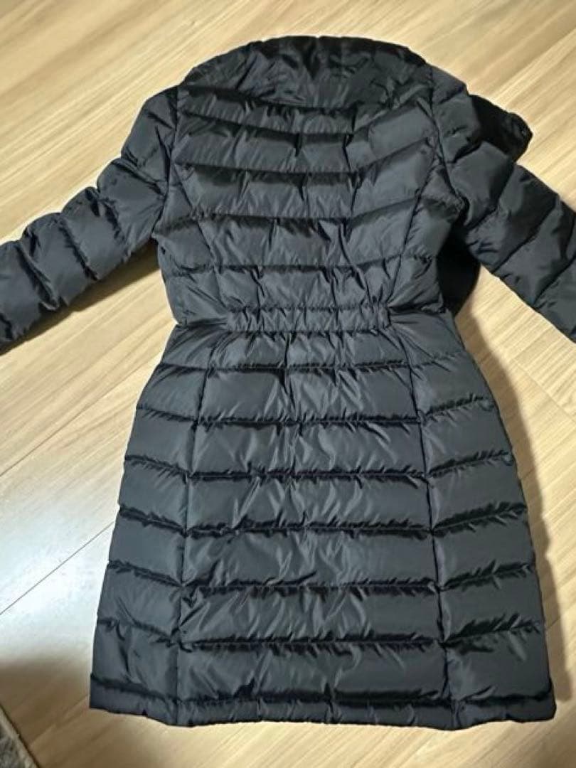Moncler ロングダウンジャケット ブラック