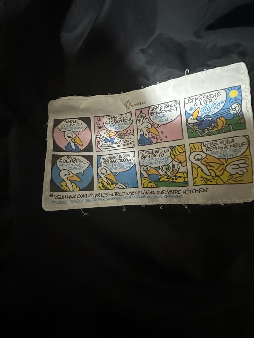 Moncler ロングダウンジャケット ブラック