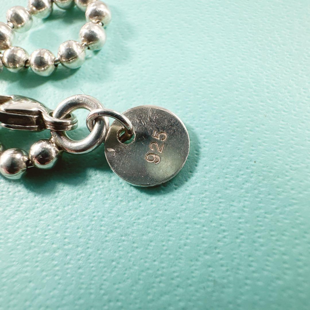 TIFFANY&Co ティファニー ボールチェーン シルバー 純正 約84cm