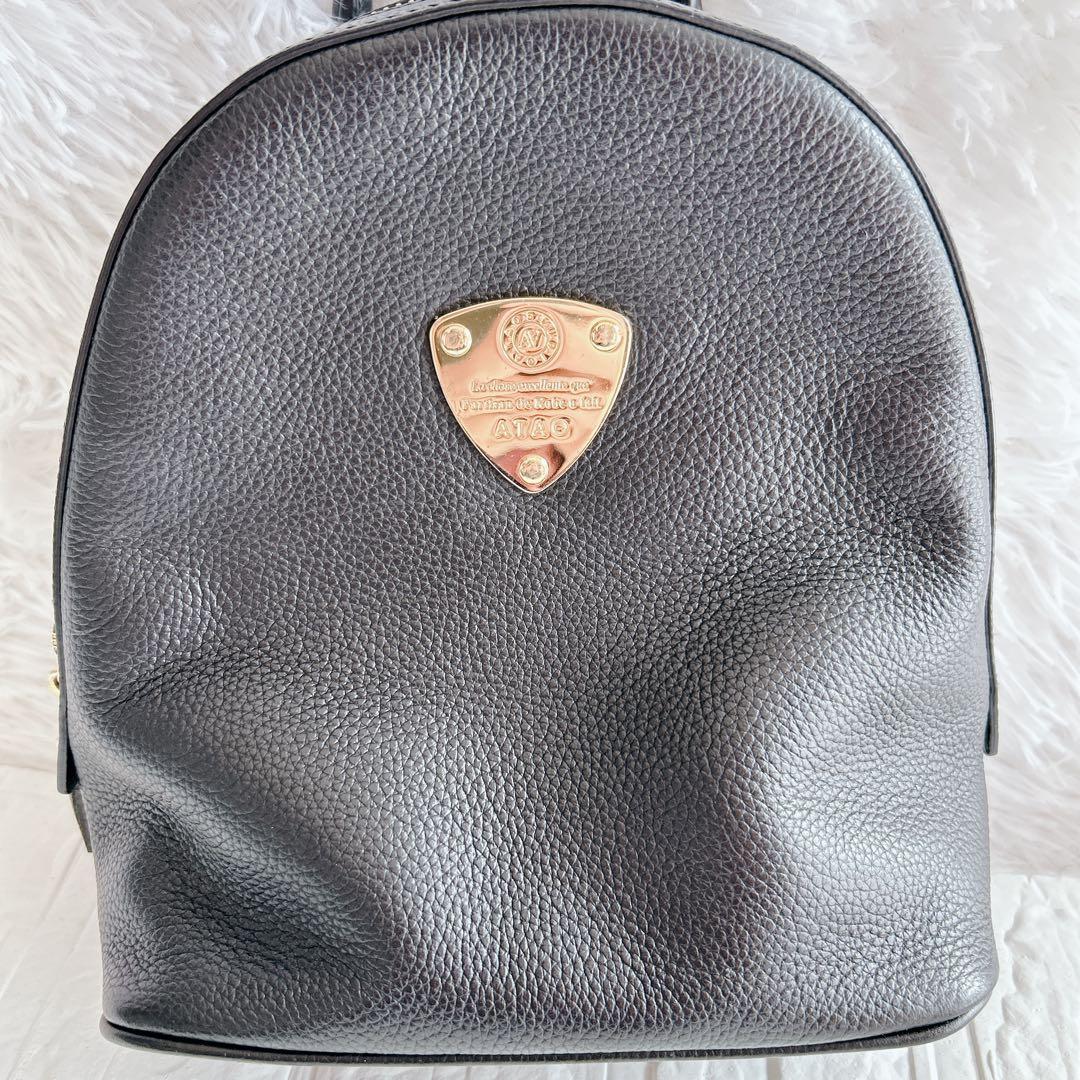 ATAO ミッドタウン 4way ショルダーバッグ ブラック 本革 アタオ 黒