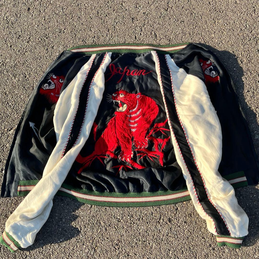 テーラー東洋SOUVENIRJACKET 「RED TIGER×EAGLE」