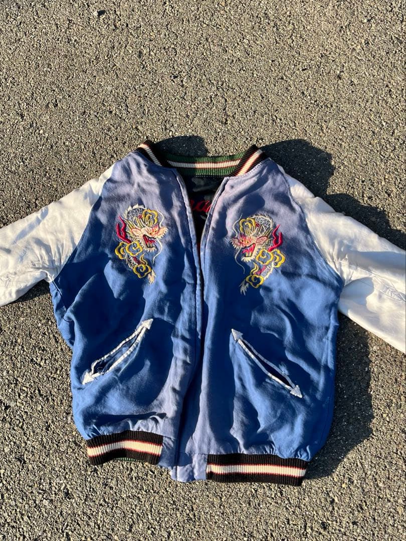 テーラー東洋SOUVENIRJACKET 「RED TIGER×EAGLE」