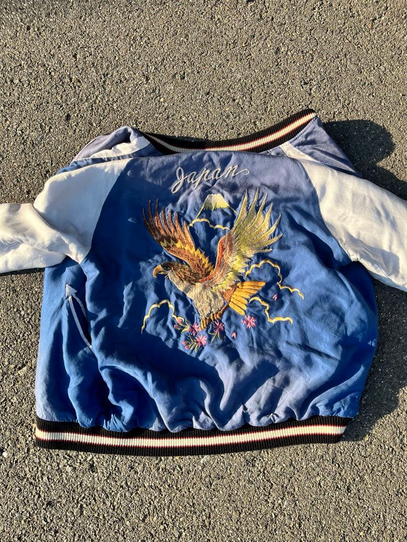 テーラー東洋SOUVENIRJACKET 「RED TIGER×EAGLE」