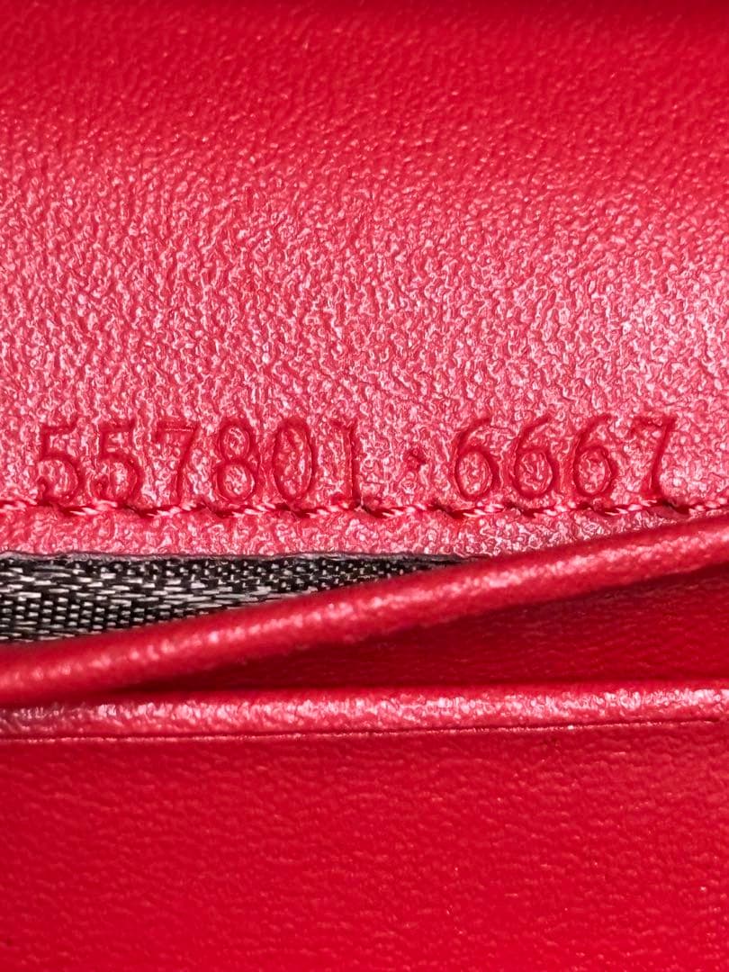 GUCCI チェリー さくらんぼ 二つ折り財布