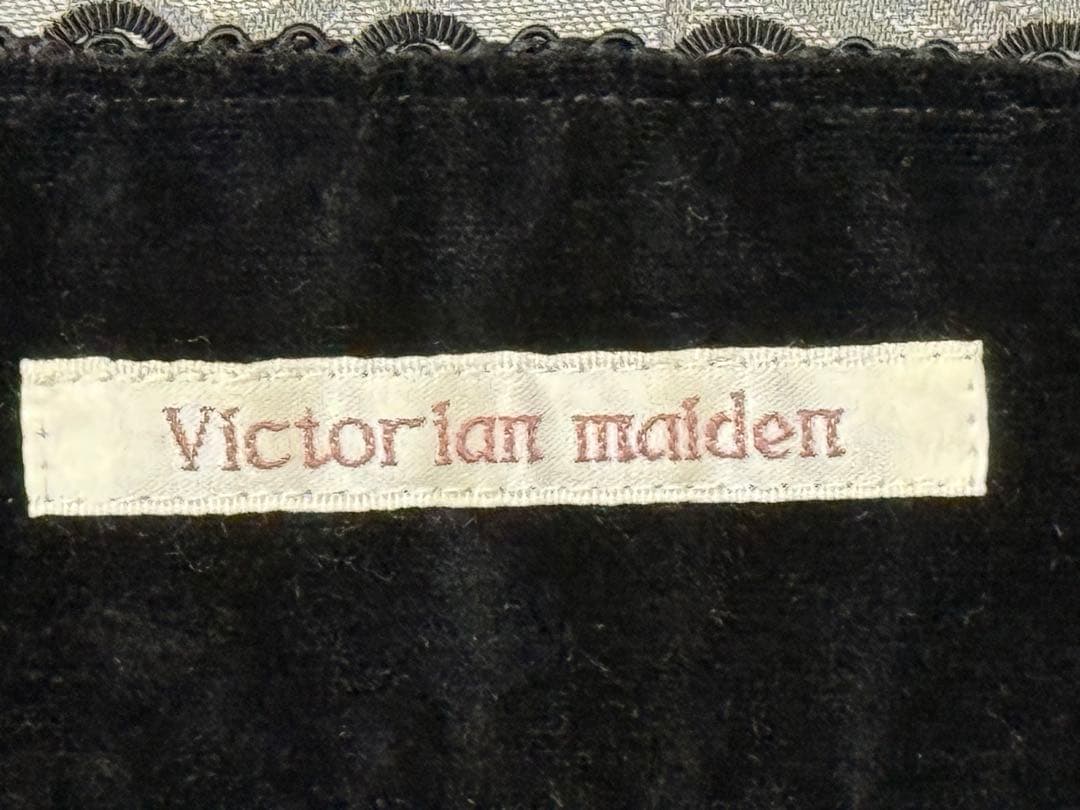 Victorian Maiden 初期　別珍クロウディアヘッドドレス　ブラック