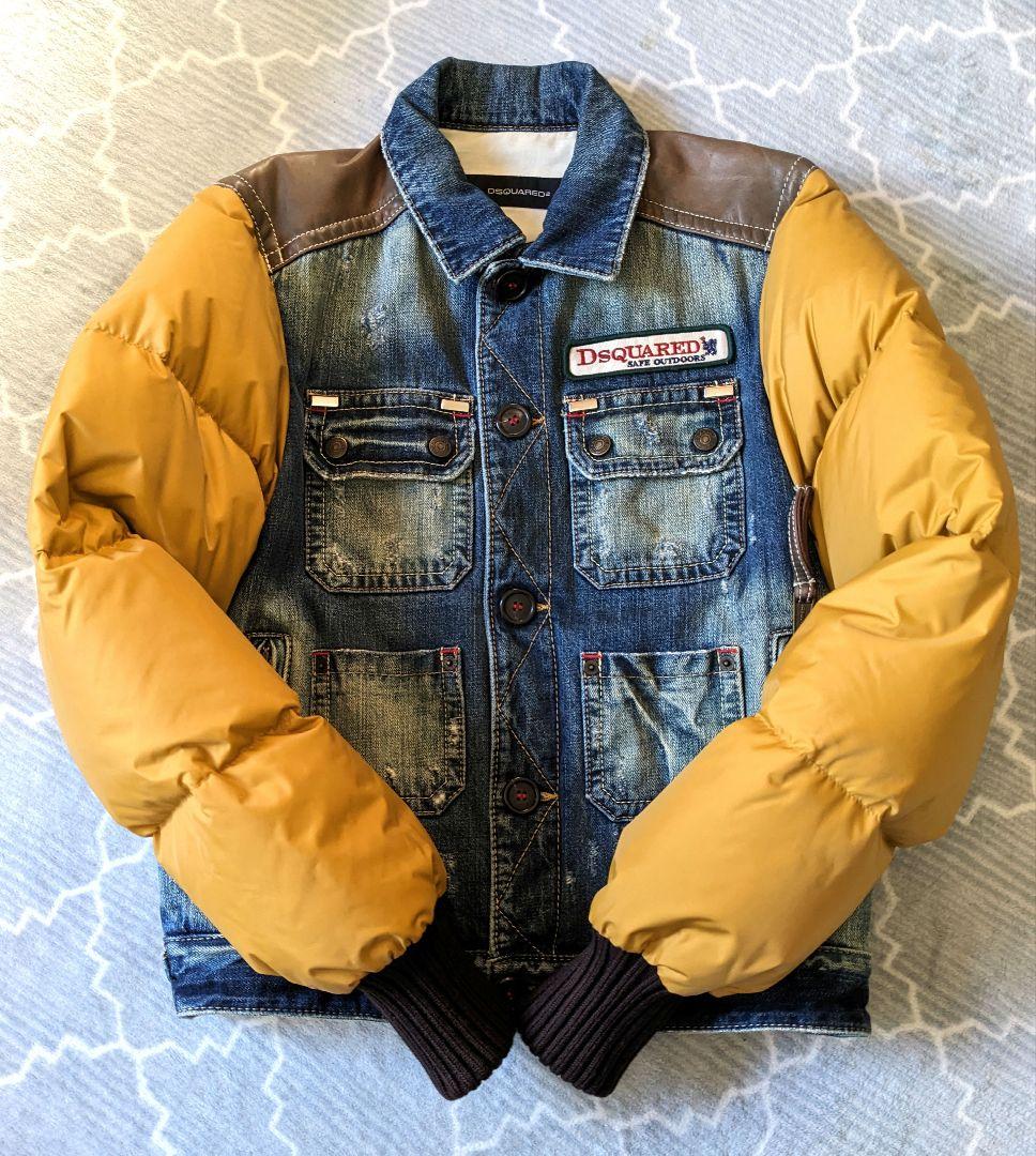 DSQUARED/ディースクエアド　size 50 切り替えしダウンブルゾン