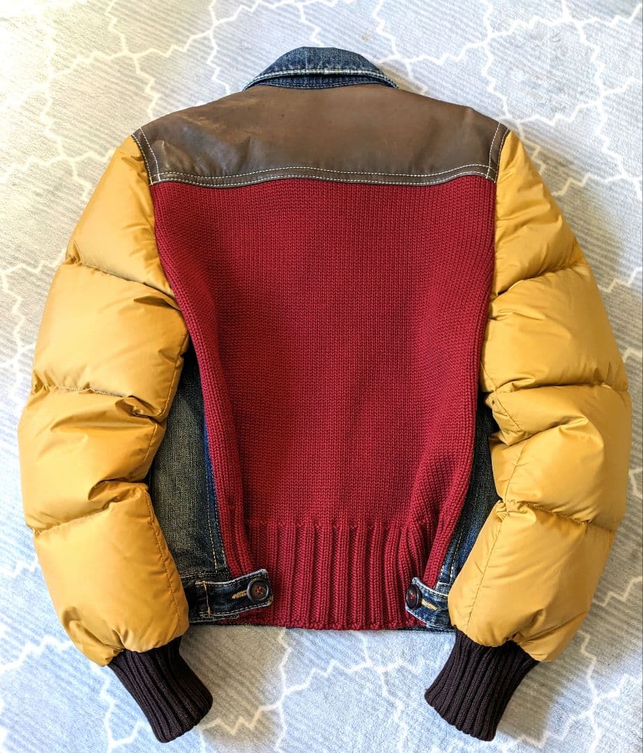 DSQUARED/ディースクエアド　size 50 切り替えしダウンブルゾン