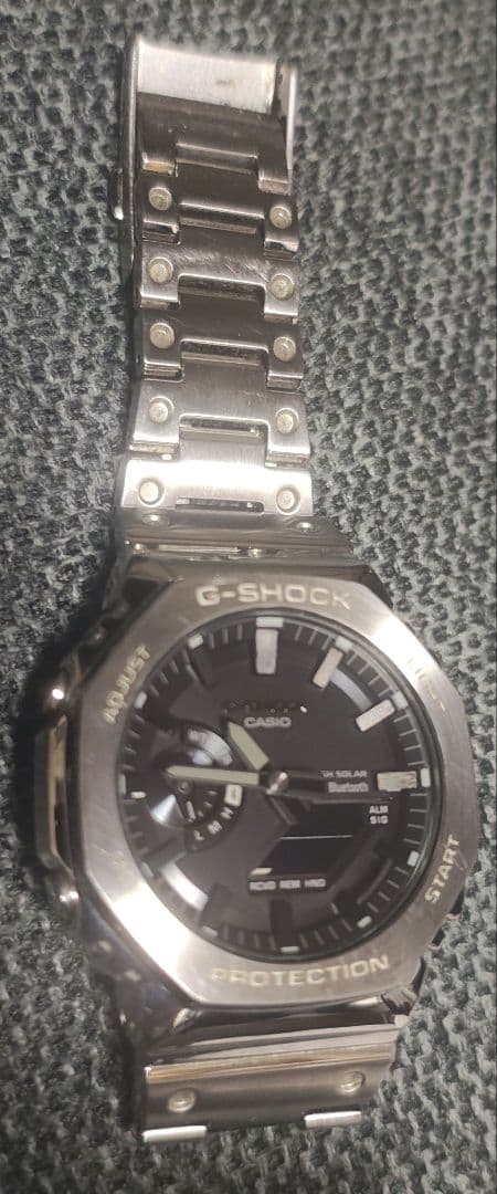 最終値下げ【中古】G-SHOCK GM-B2100D-1AJF フルメタル