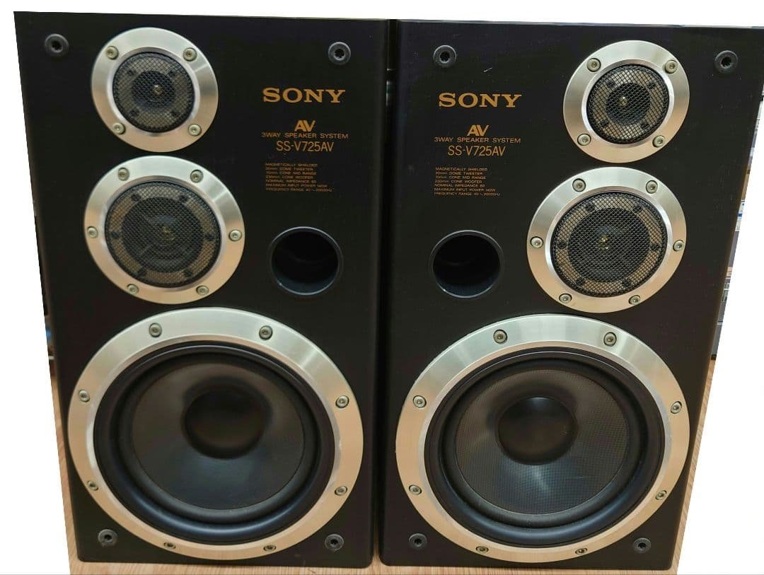 ■SONY　SS-V725AV　3ウェイスピーカーペア