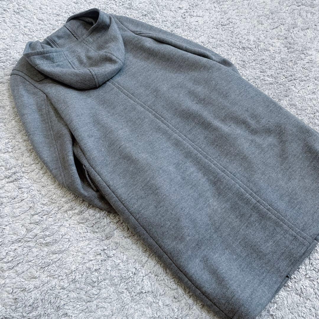 新品•未使用•タグ付き【2way仕様／着脱ライナー】アマカ／比翼ダッフルコート