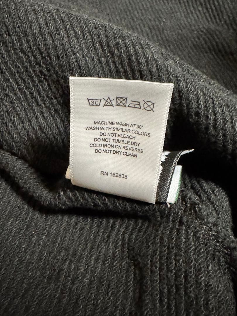 トップス Cotton Wreath Zip Hoodie Black