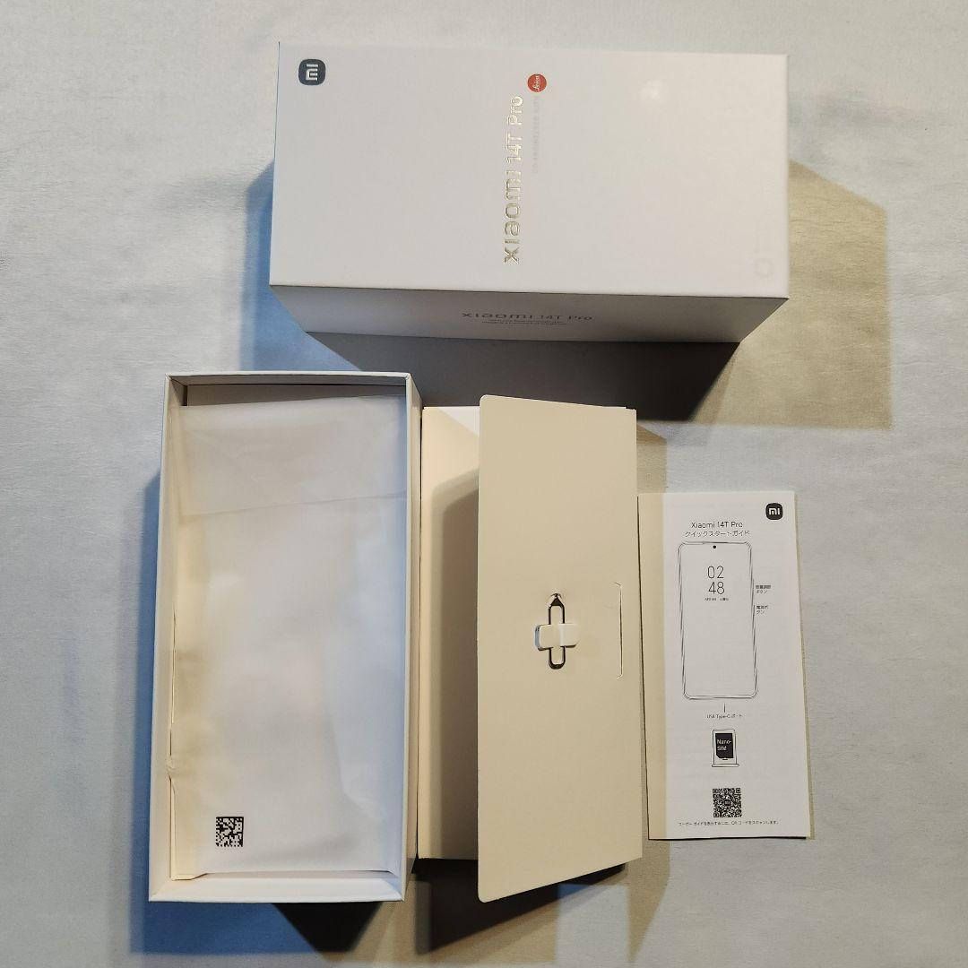 Xiaomi 14TPro 12GB+256GB チタンブラック 国内版