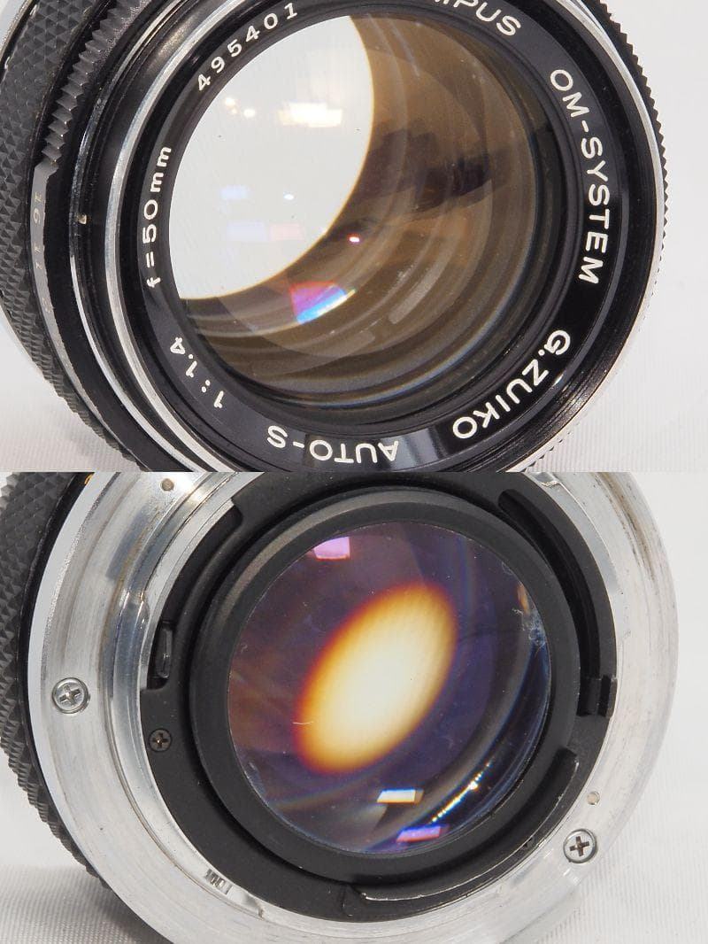 OLYMPUS OM-1 ZUIKO 50mm f1.4 分解整備済 保証付