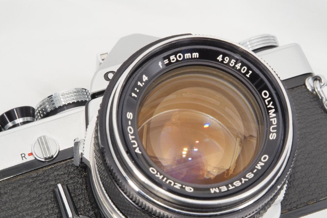 OLYMPUS OM-1 ZUIKO 50mm f1.4 分解整備済 保証付