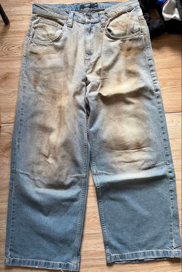 パンツ jaded london Wash Colossus Jeans w32